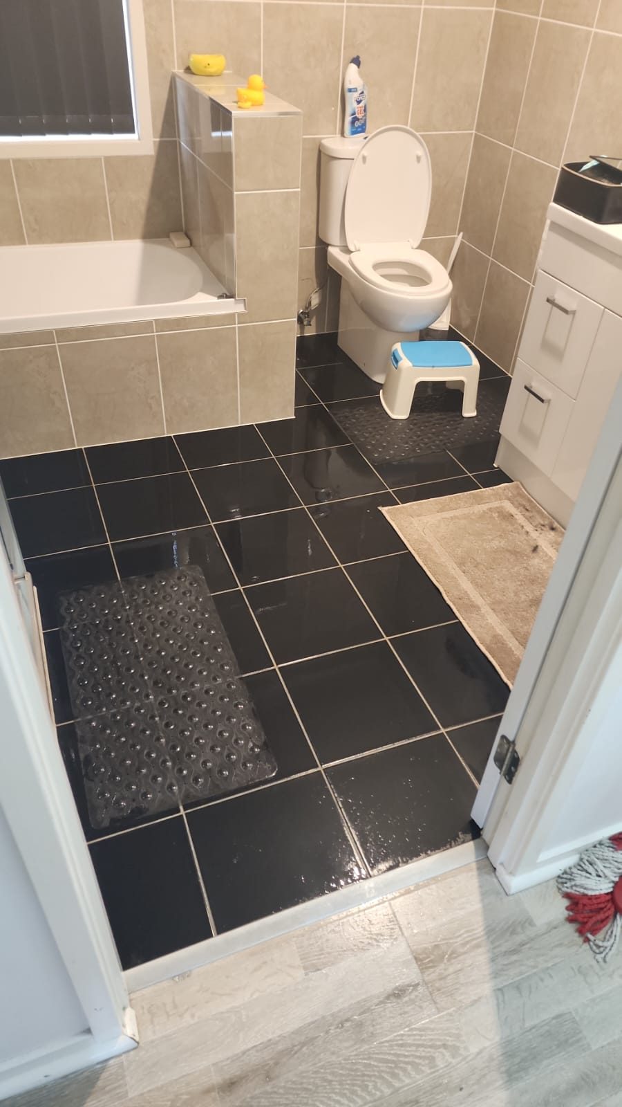 Tidy space after cleaning